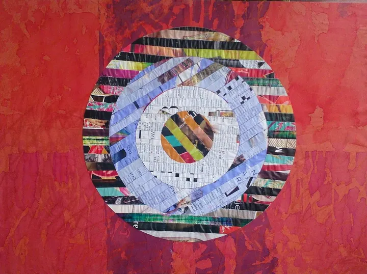 RÉVERBÉRATIONS I, artwork by Elisabeth Pionneau