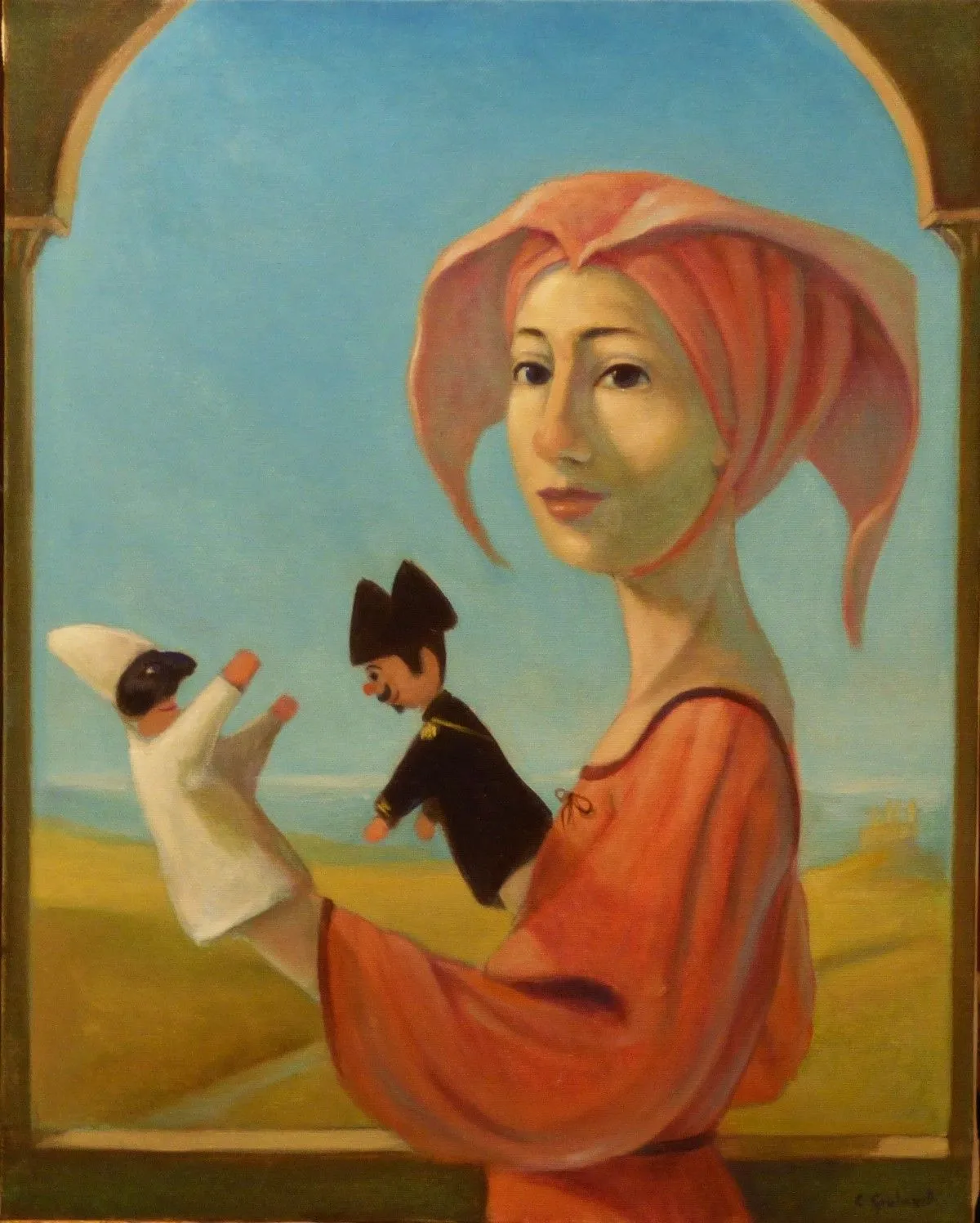 The secret, artwork by Claudio Giulianelli