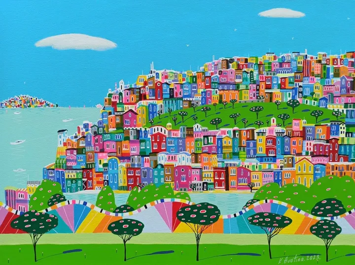 Take A Moment To Relax, œuvre de Katrina Avotina
