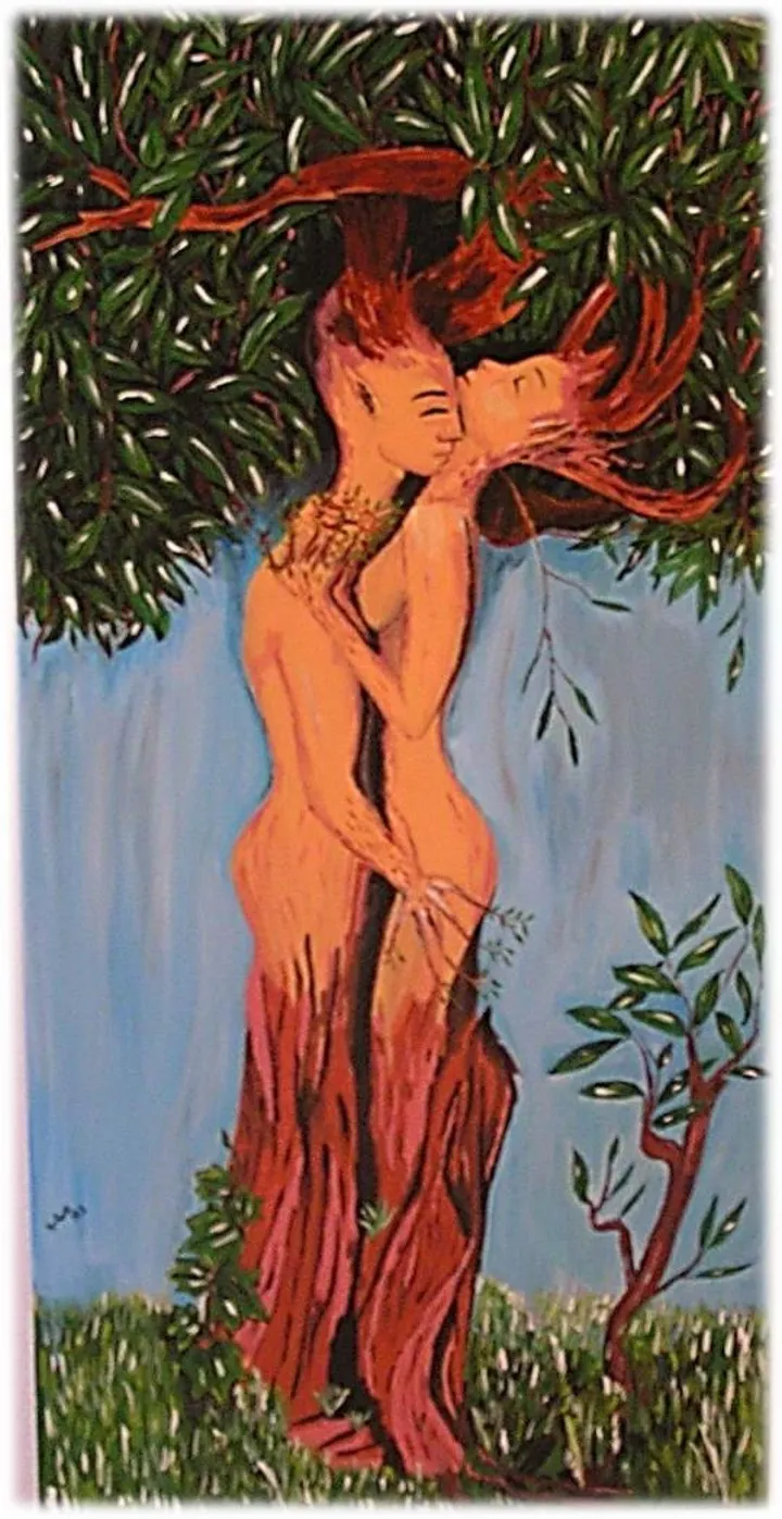 Le Yin et le Yang, artwork by Véronique MERCIER