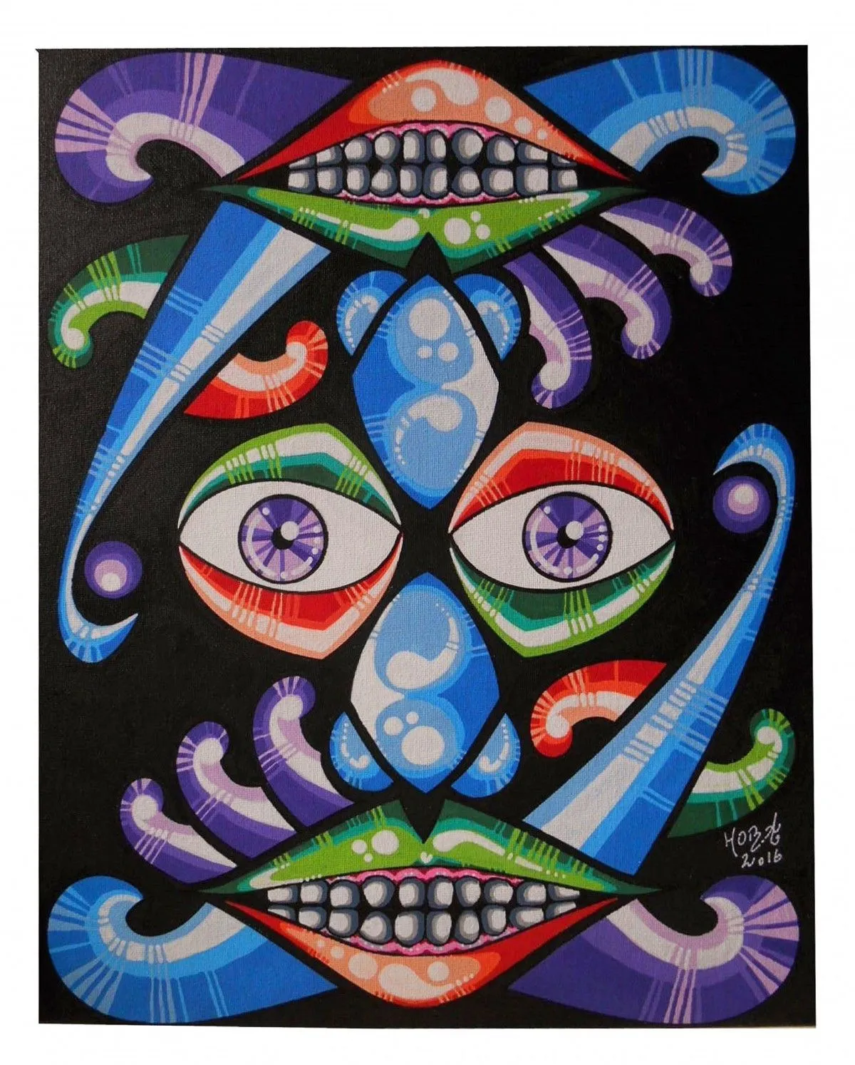La Crainte, artwork by frederic hora