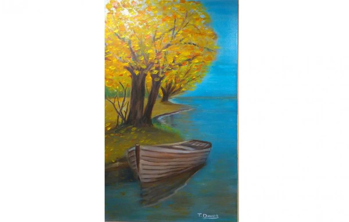 quiet autumn, artwork by Toncho Dinev