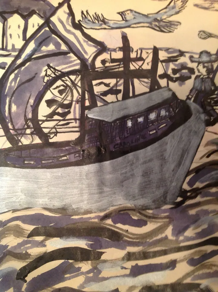 En Mer, œuvre de Céline Marcoux