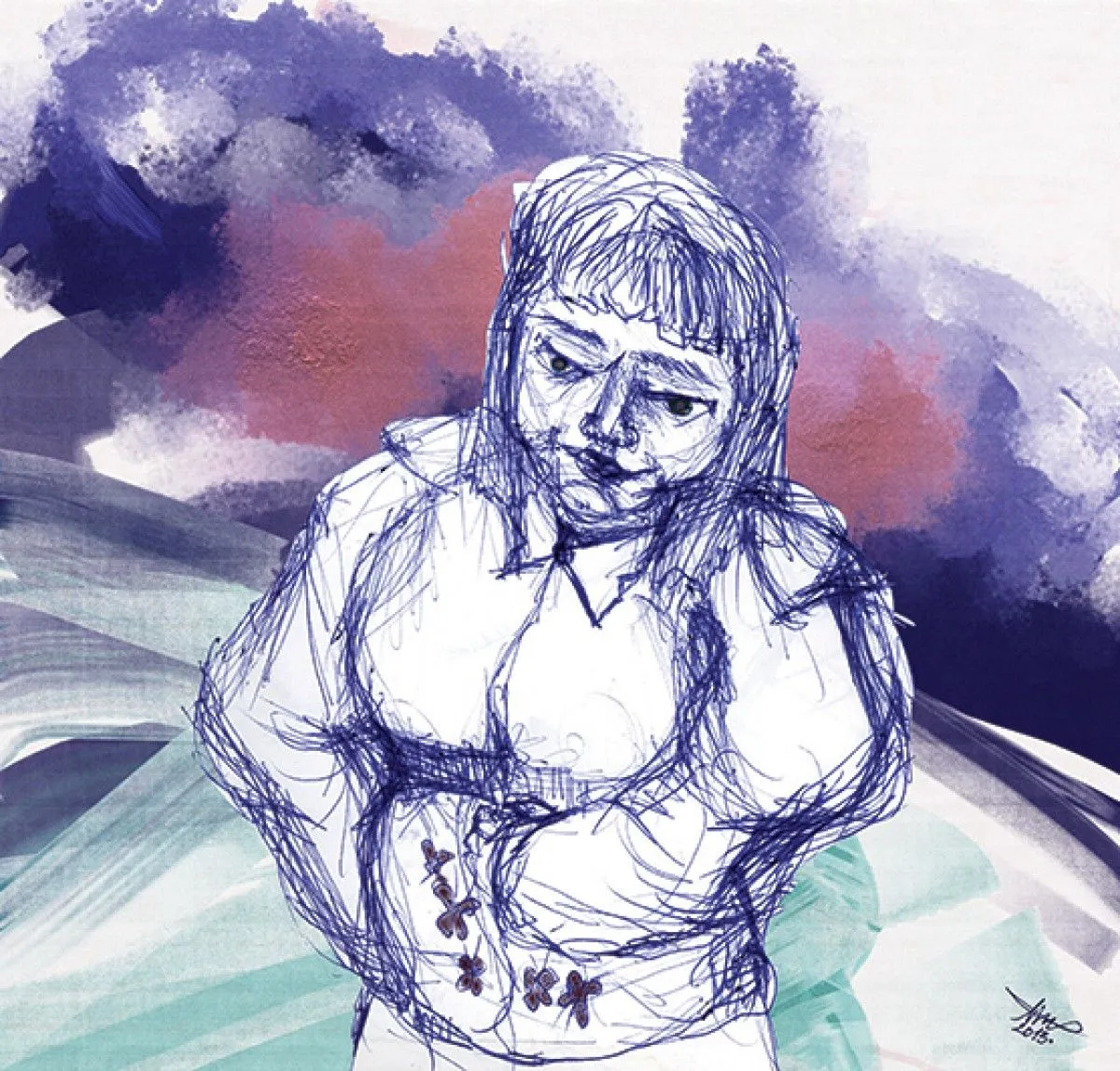 Butterflies in the stomach, œuvre de Marija Miljkovic