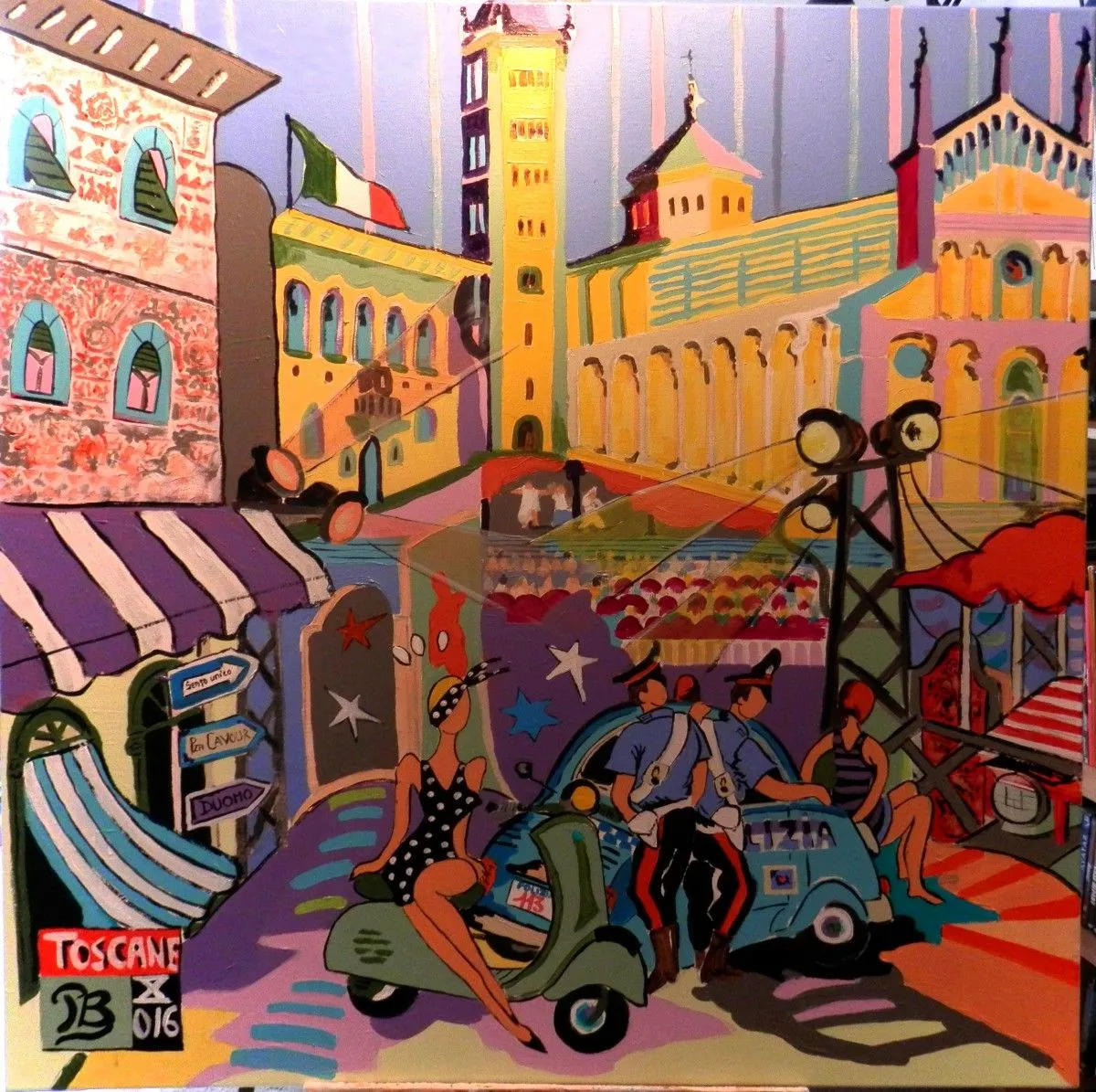 "Tuscany", œuvre de Patrick Bergès