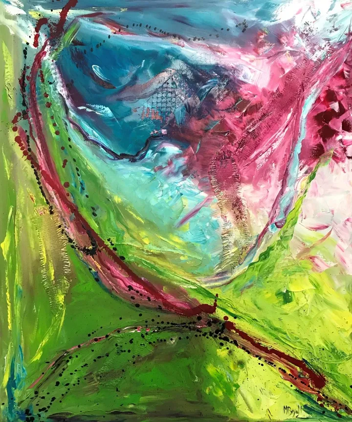La vie qui bat, artwork by Marie Bujold