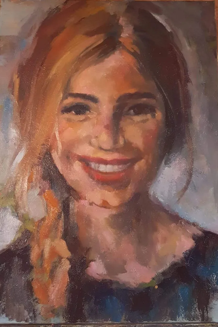 Portretschilderij 3, œuvre de Iliana Vaseva