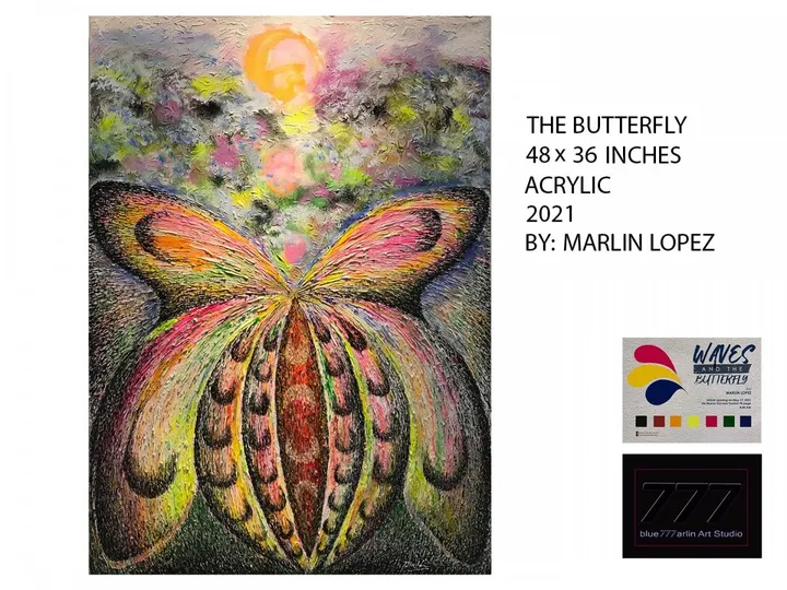 The Butterfly, artwork by Marlin Lopez