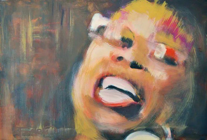 Rachelle Ferrell, œuvre de Stephanie Fonteyn