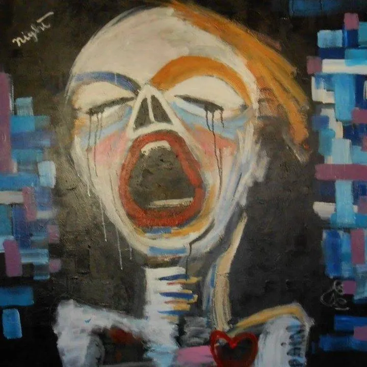 sad night, artwork by Joao Dias
