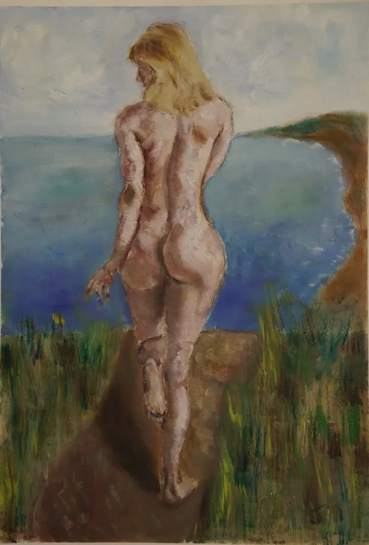 Scandinavian Beach Nude, œuvre de Kenneth Friend