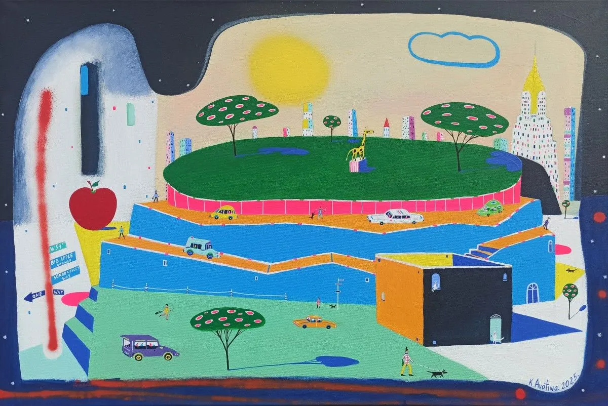 Josephine Arrives In New York, œuvre de Katrina Avotina