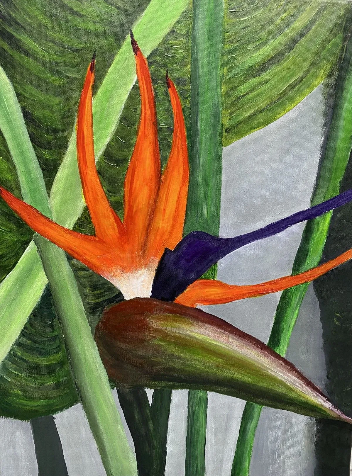 l'oiseau de paradis, œuvre de Anne Antoine