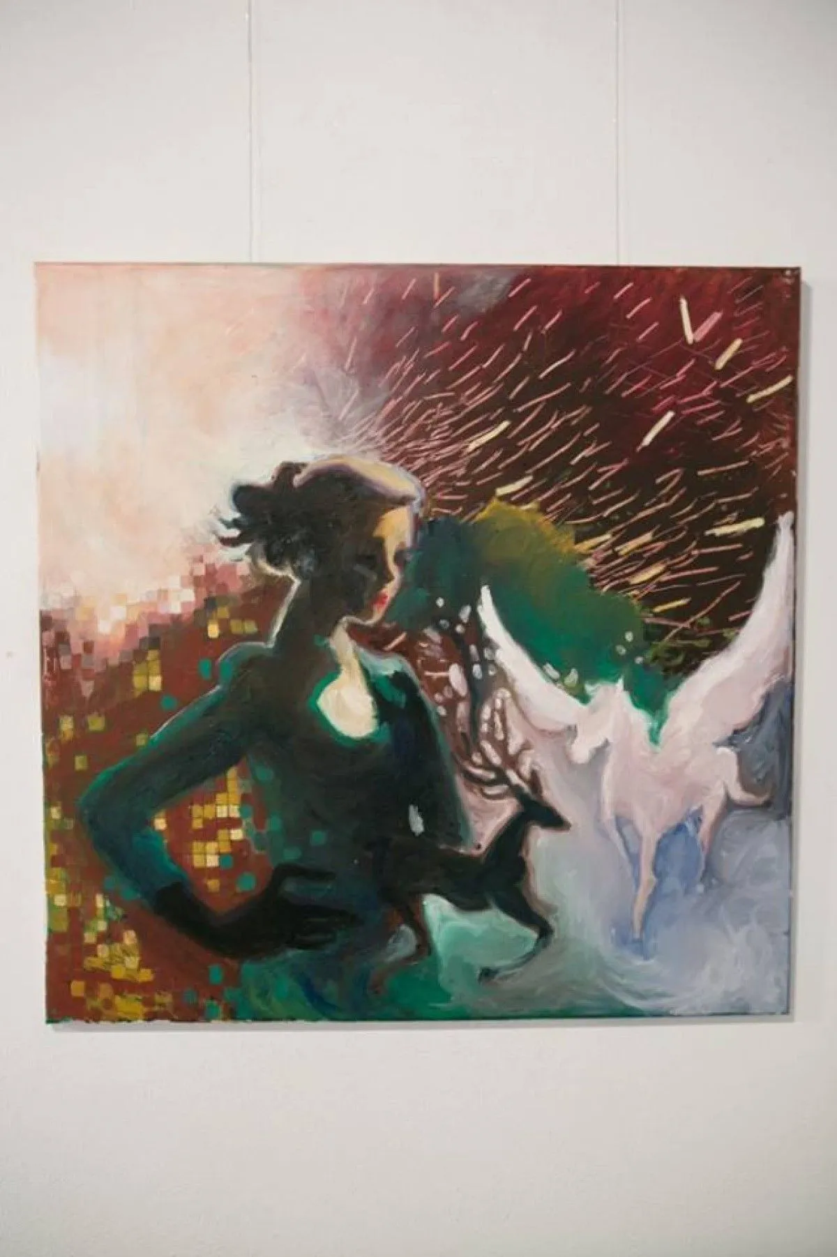 woman's power explodes, œuvre de Stella Matala