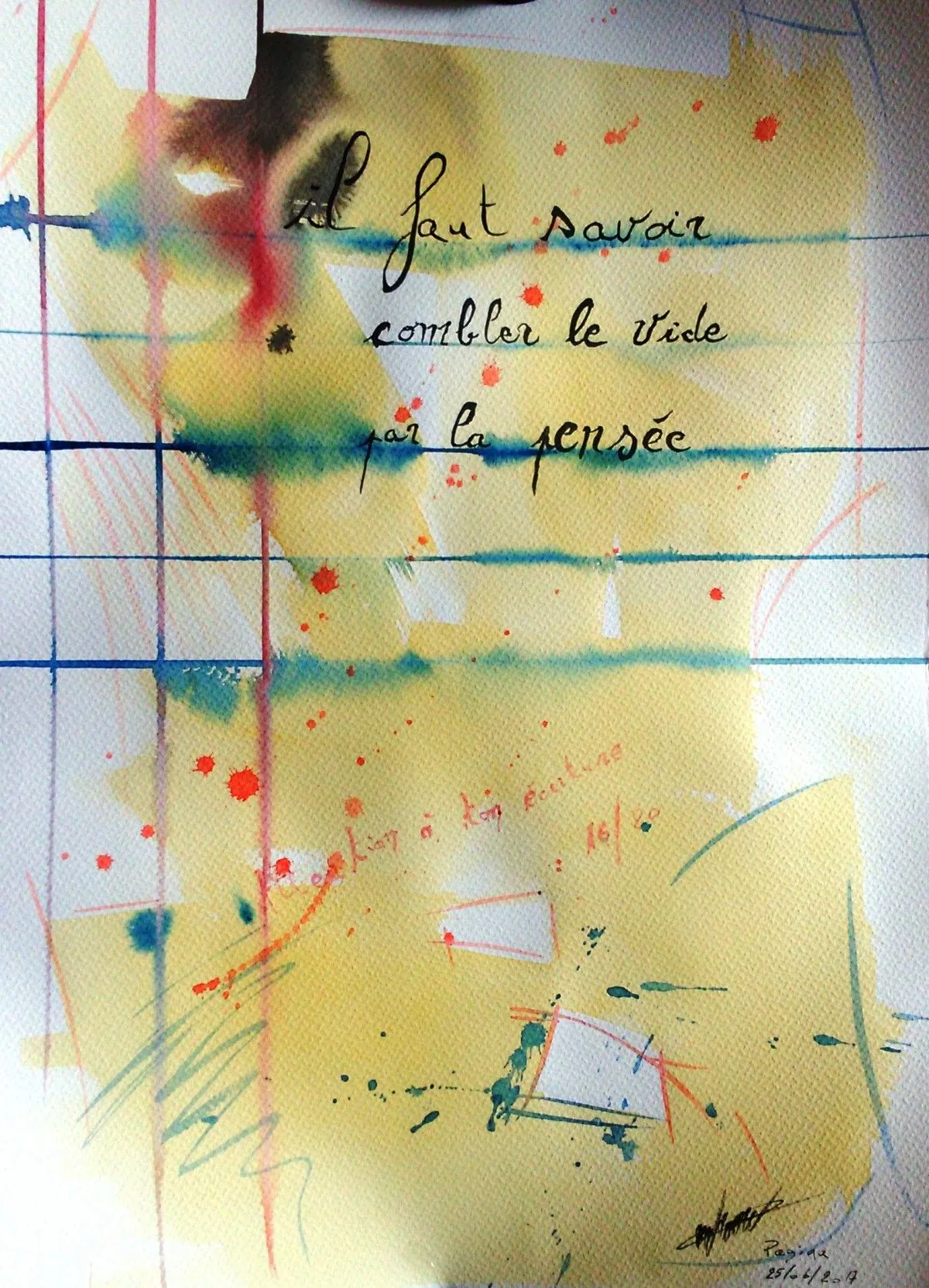 Pagina 1, artwork by Gabriel Angelo