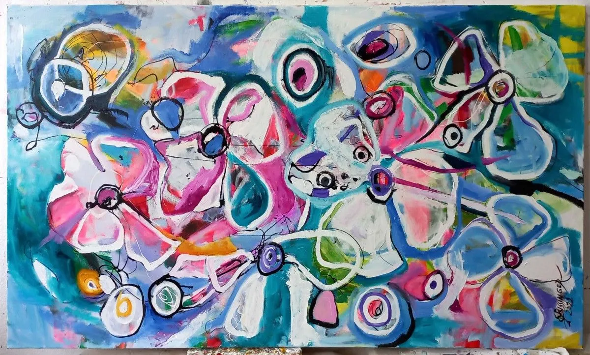 Four Leaf Clover, artwork by Bissinger Elena