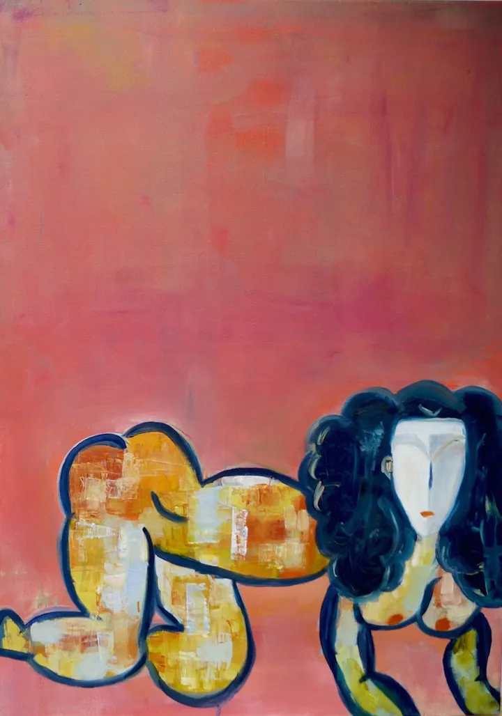 FEMME À QUATRE PATTES, artwork by Pauline Katherine
