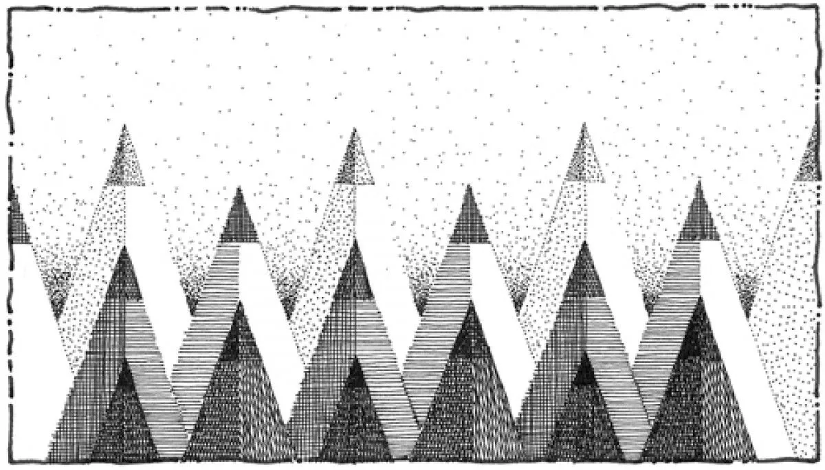 Zoe - from the collection "Le città manifeste" (55 drawings), œuvre de Giovanni Barbato