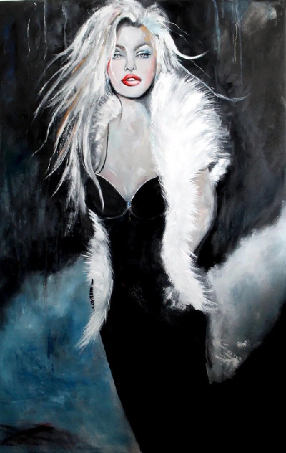 Lady, œuvre de Johanne Hebert Coulombe