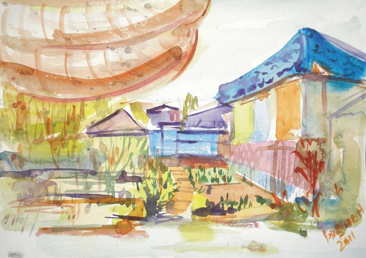 At Inlaws', artwork by Akpan Usoroh