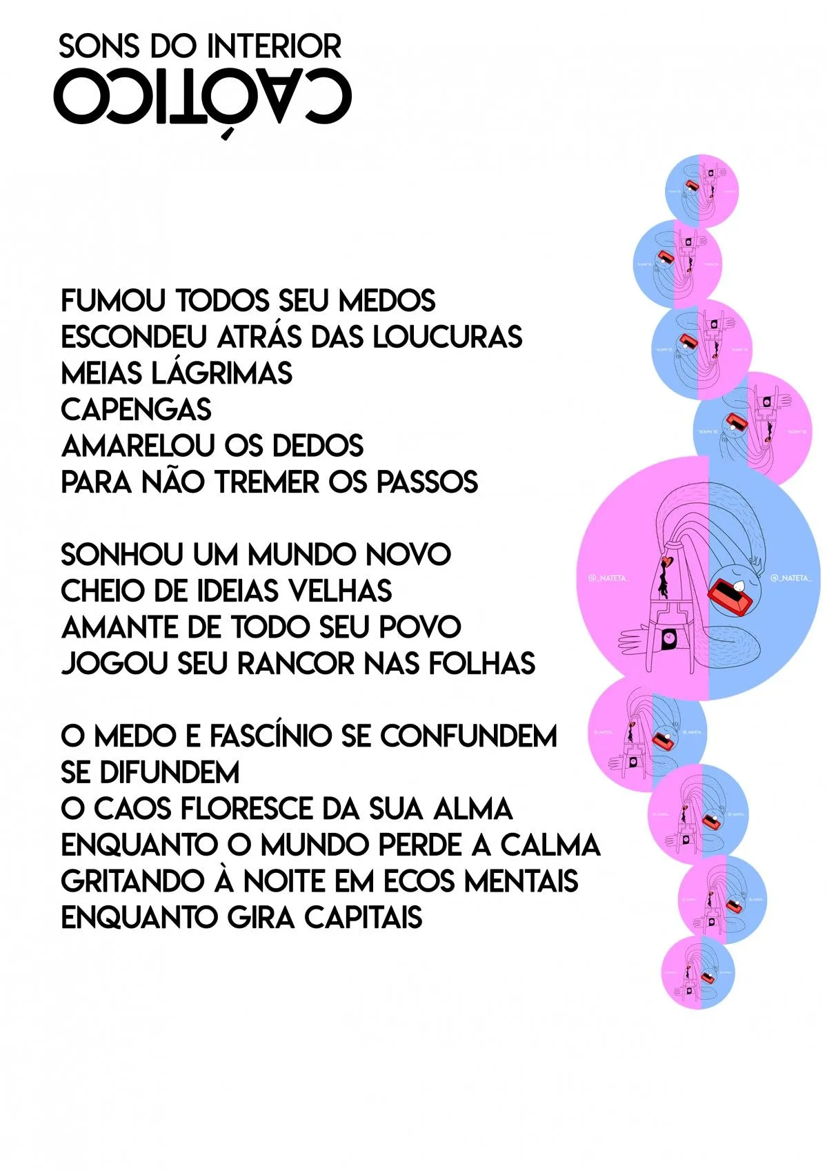 Sons do Interior Caótico, œuvre de Nateta S