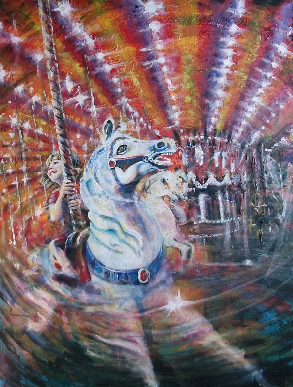 Tournis Manège, artwork by Dany Wattier