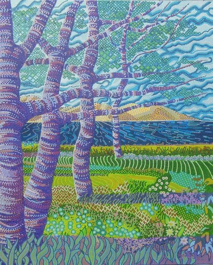 Cap d'Antibes, artwork by luc Pradel