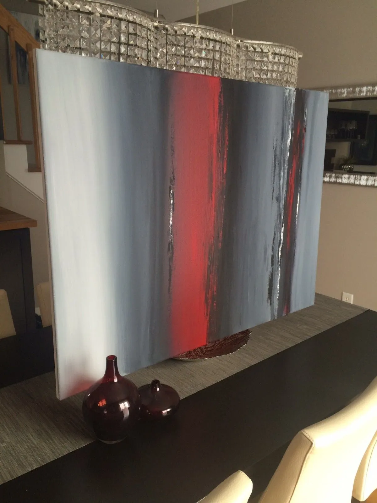 Paint the town red, artwork by Chantal Paquette