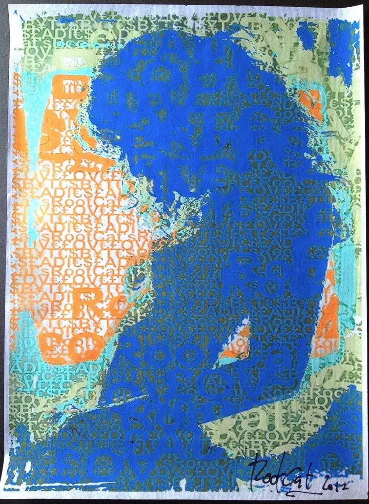 Blue Girl, artwork by * RootCat