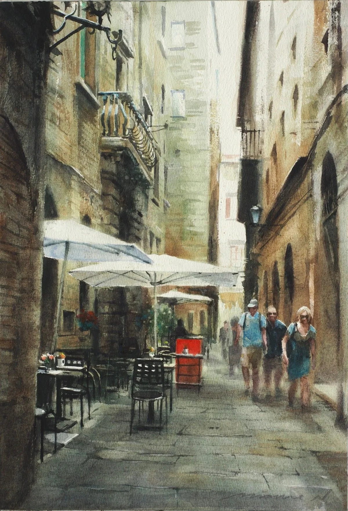 Passing, artwork by Misure Nien