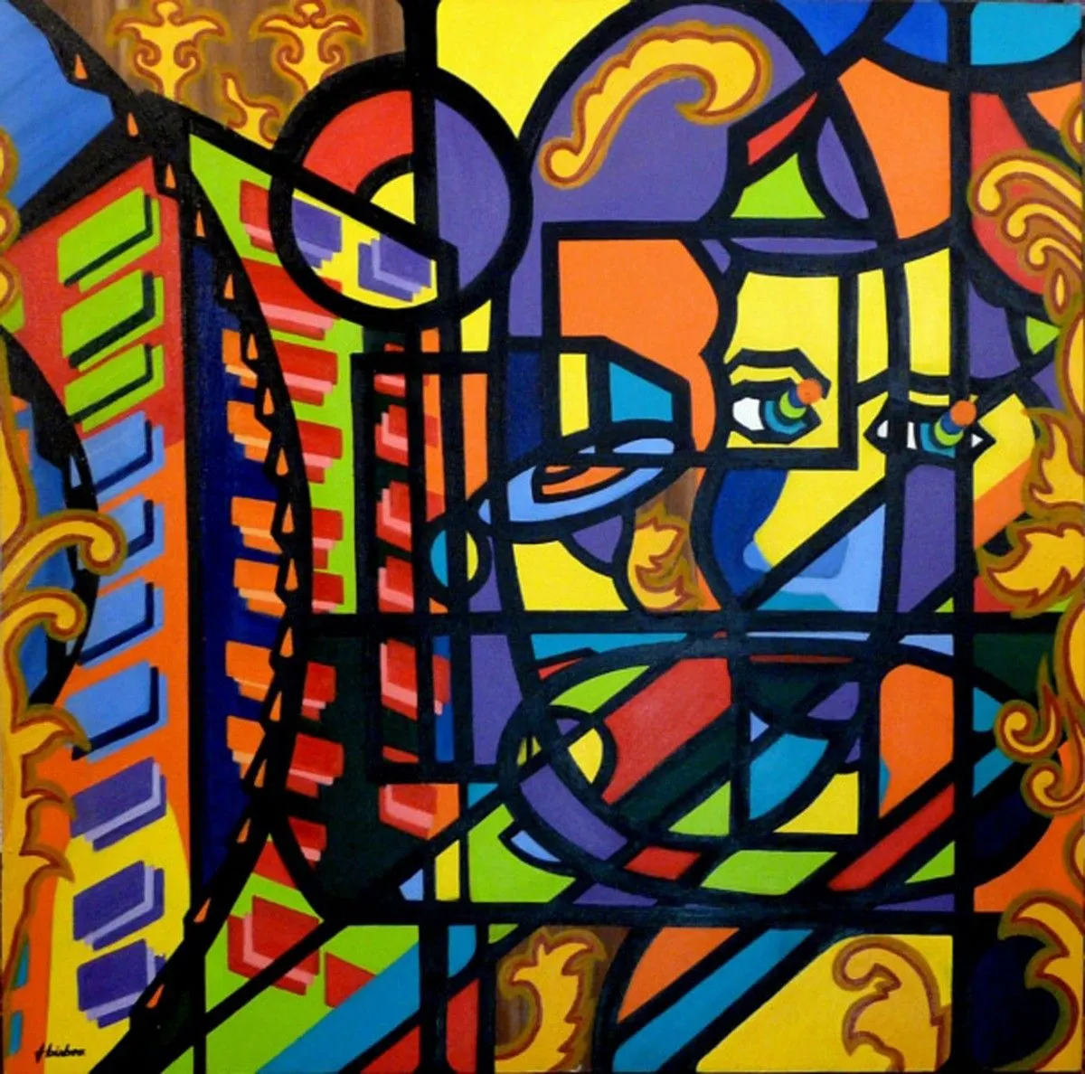 Urbanóide XP, œuvre de José Lisboa