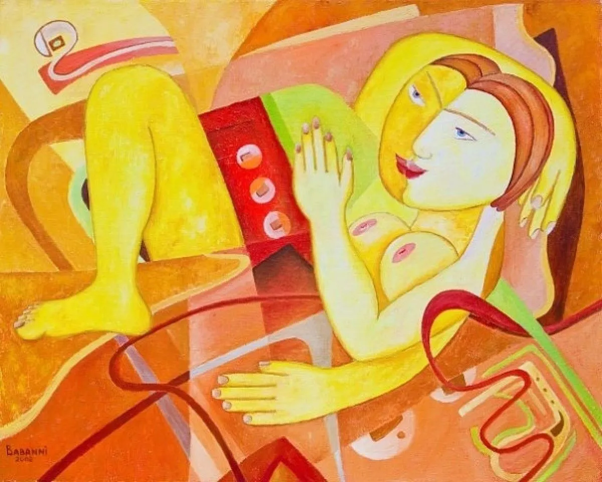 Two under the covers, œuvre de Karen Babanni