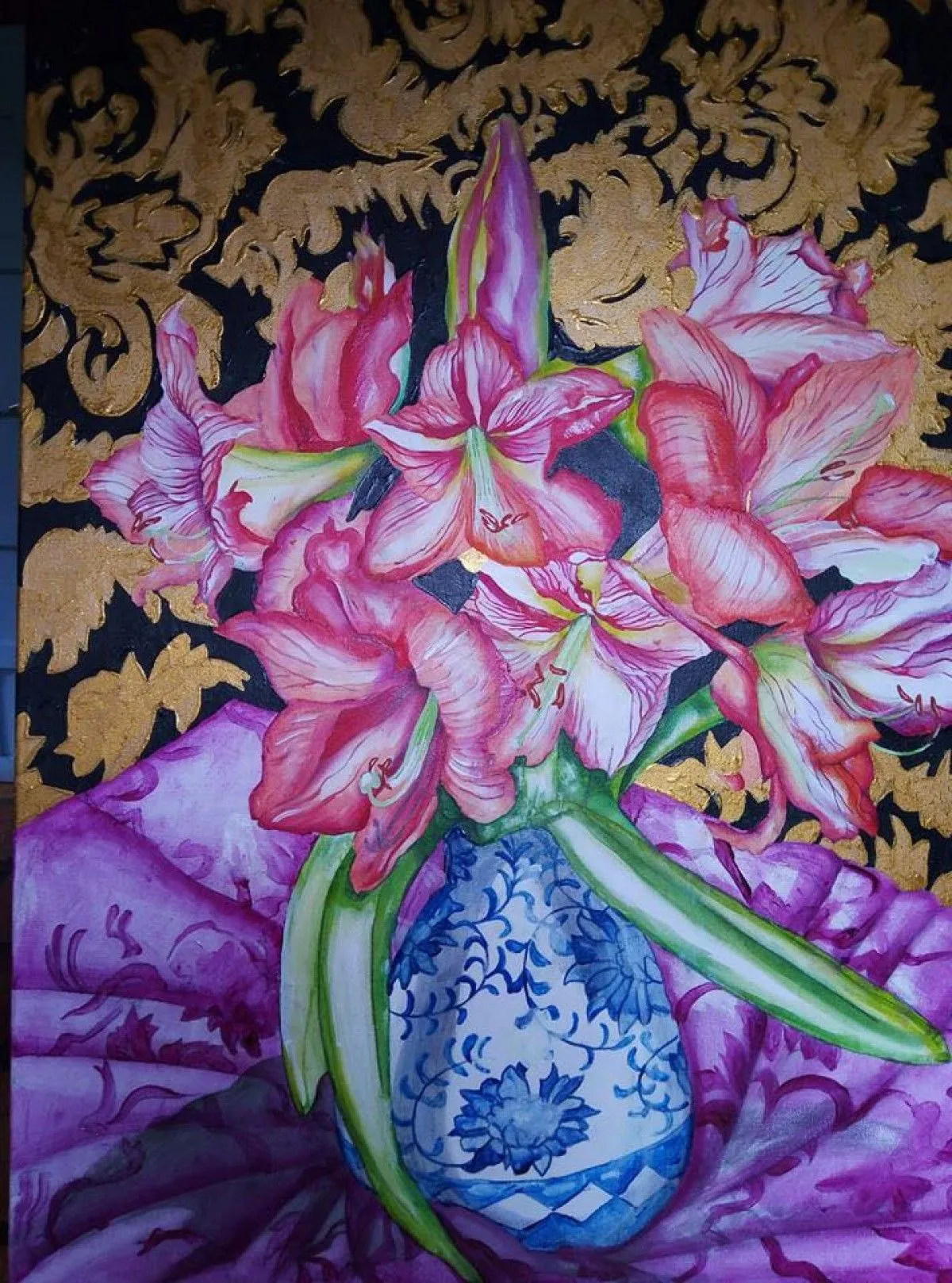 Lilies 1, œuvre de Sun Angel Gallery