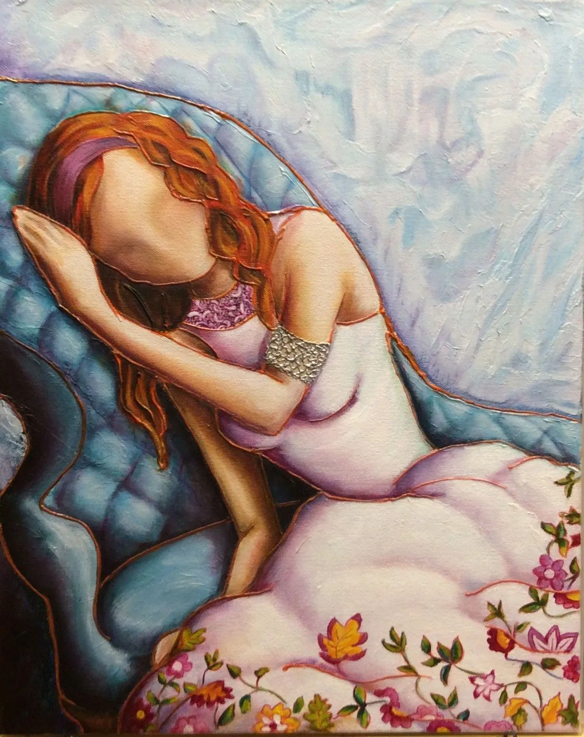 Quand je te rejoins, artwork by Denise Turcotte