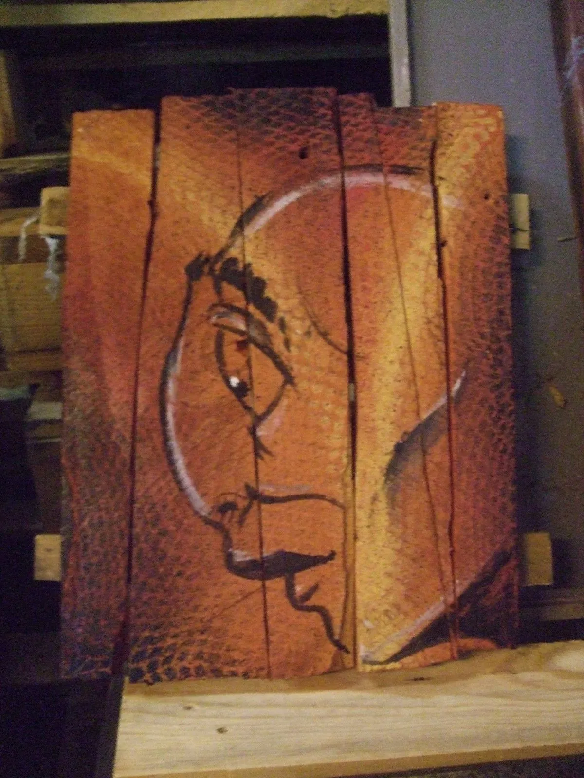 red, œuvre de iksté art'
