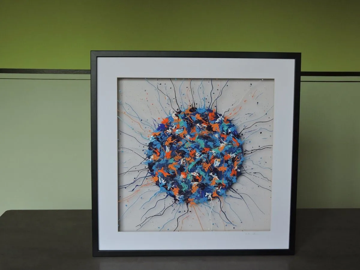 Energie 3, artwork by Rita Vandenherrewegen