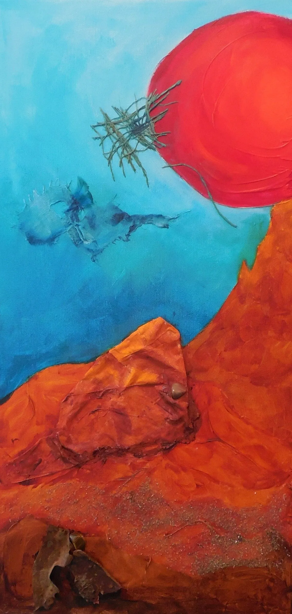 Playa bronceado, œuvre de Gaëtane Voyer