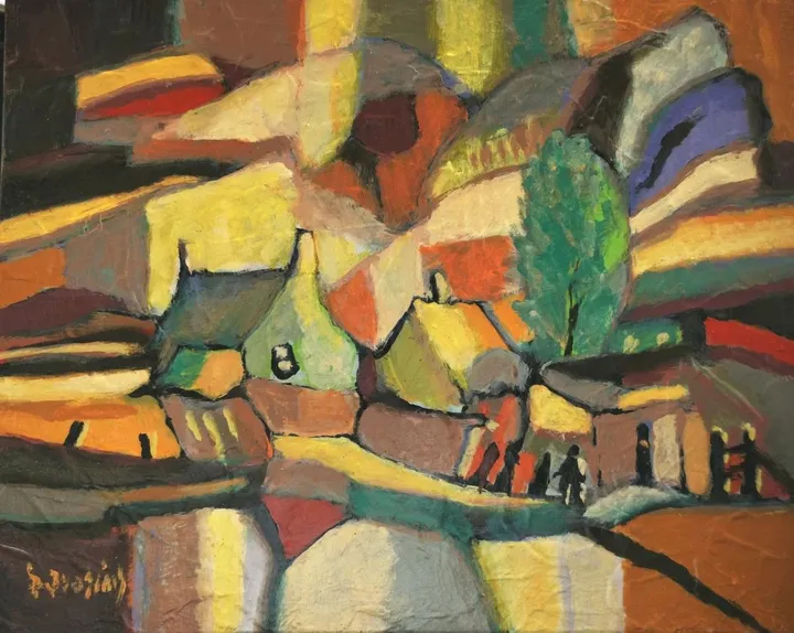 Mi-saison, œuvre de Jean-Guy Desrosiers