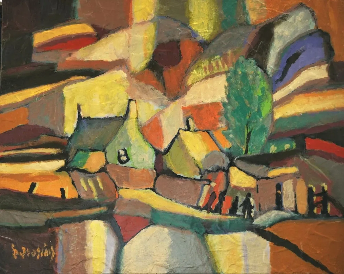 Mi-saison, œuvre de Jean-Guy Desrosiers