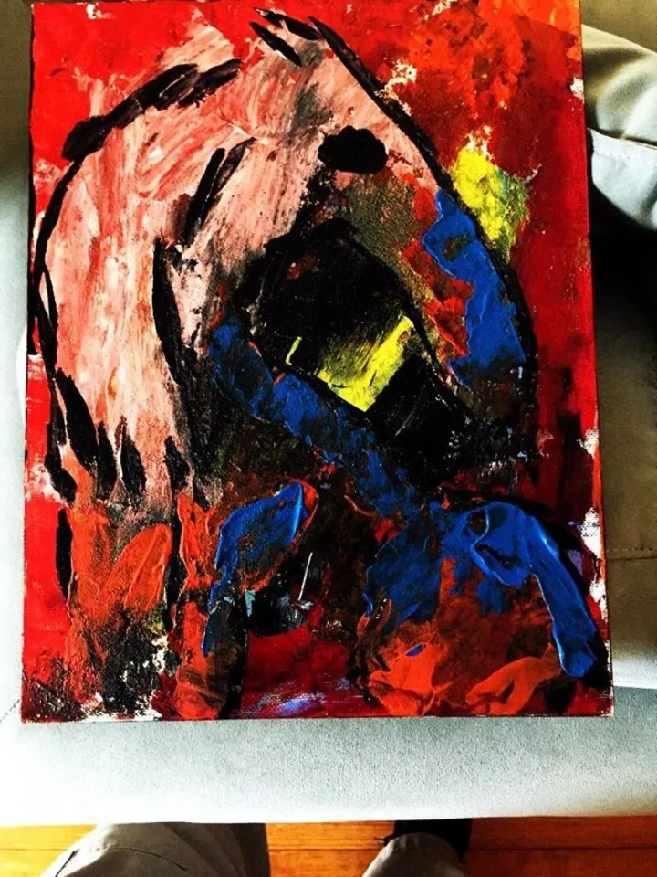 Abstract Horse, artwork by Miguel Alvarez