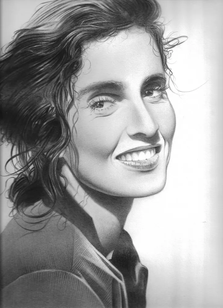 La belle italienne, artwork by Bernard Verriez