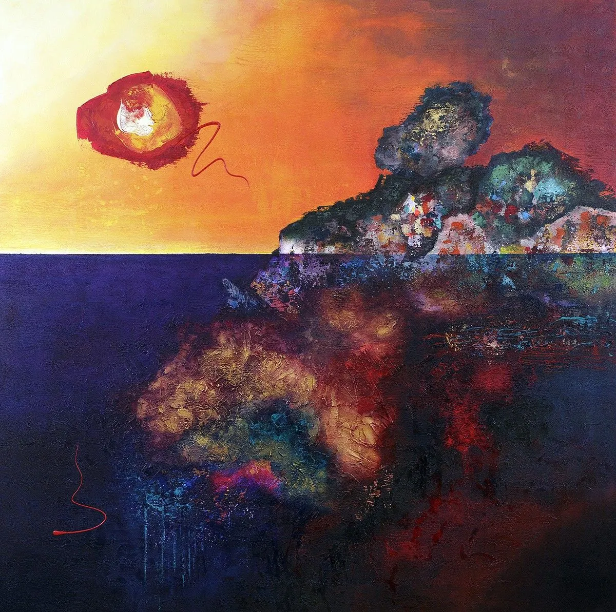 Treasure Island, œuvre de Vasco Kirov