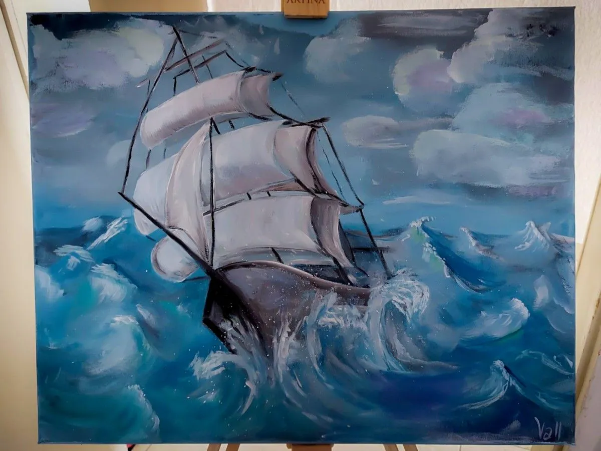 See storm, œuvre de Valentina Georgieva