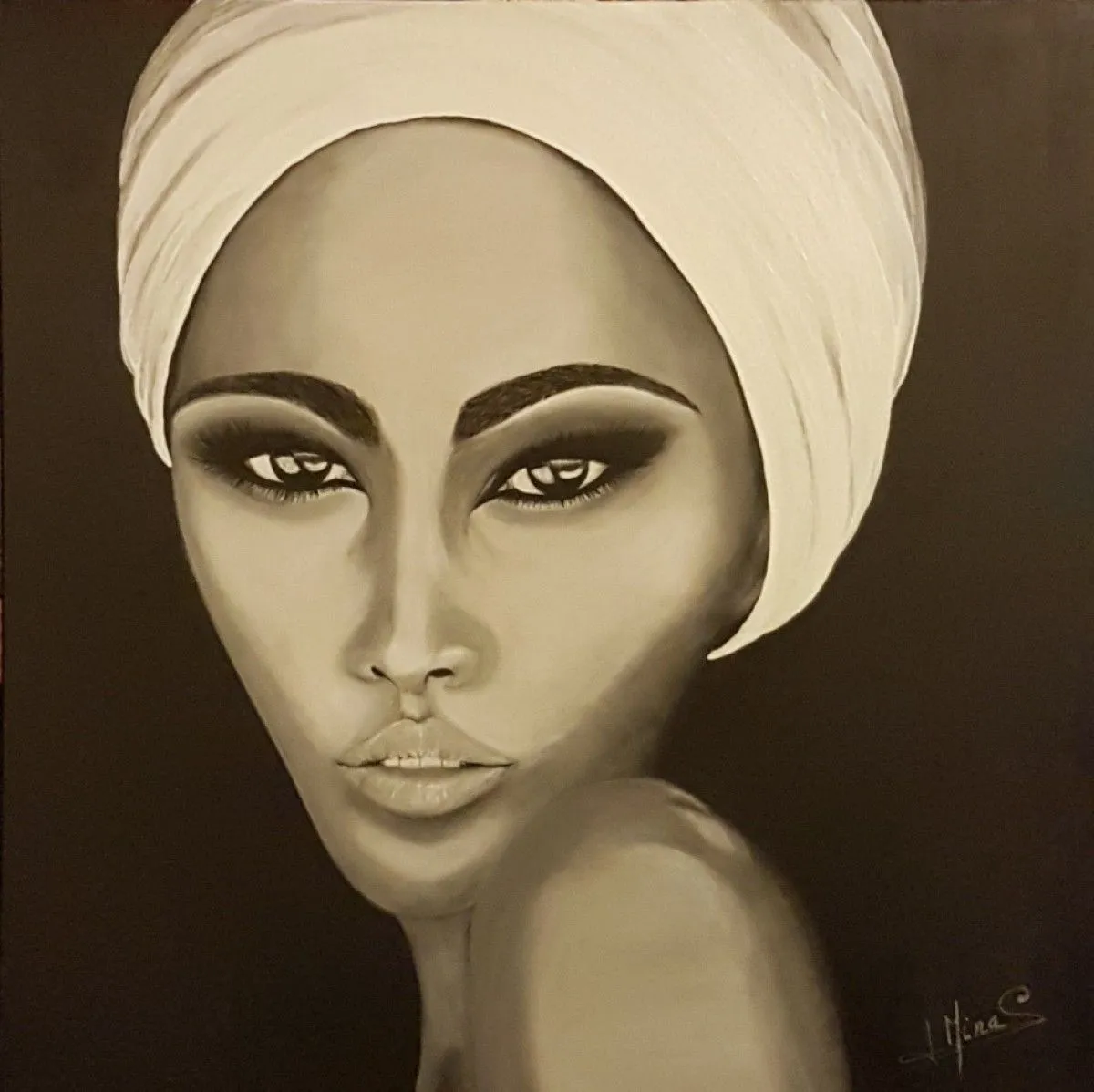 Diva, artwork by Saouti Mina