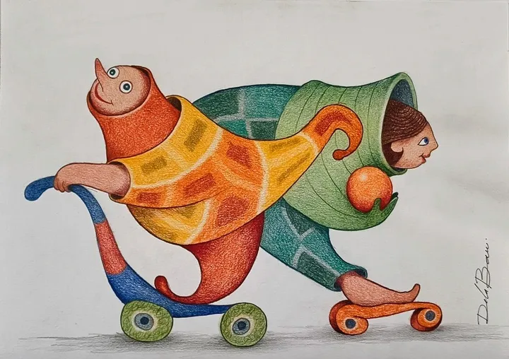 fun, artwork by Jose Luis De la Barra Bellido