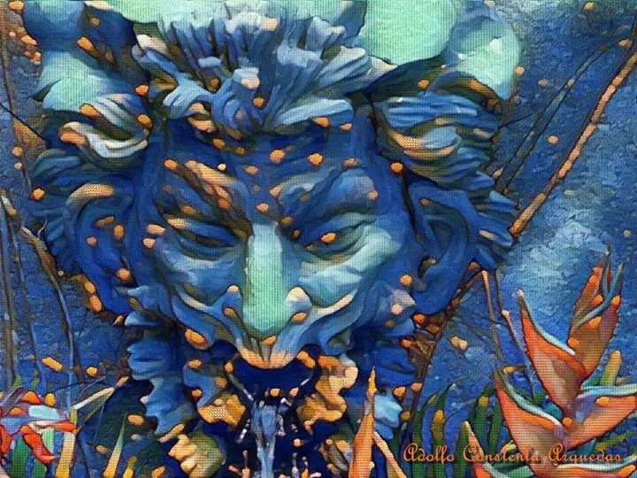 Atlantis floreciente, œuvre de Adolfo Constenla