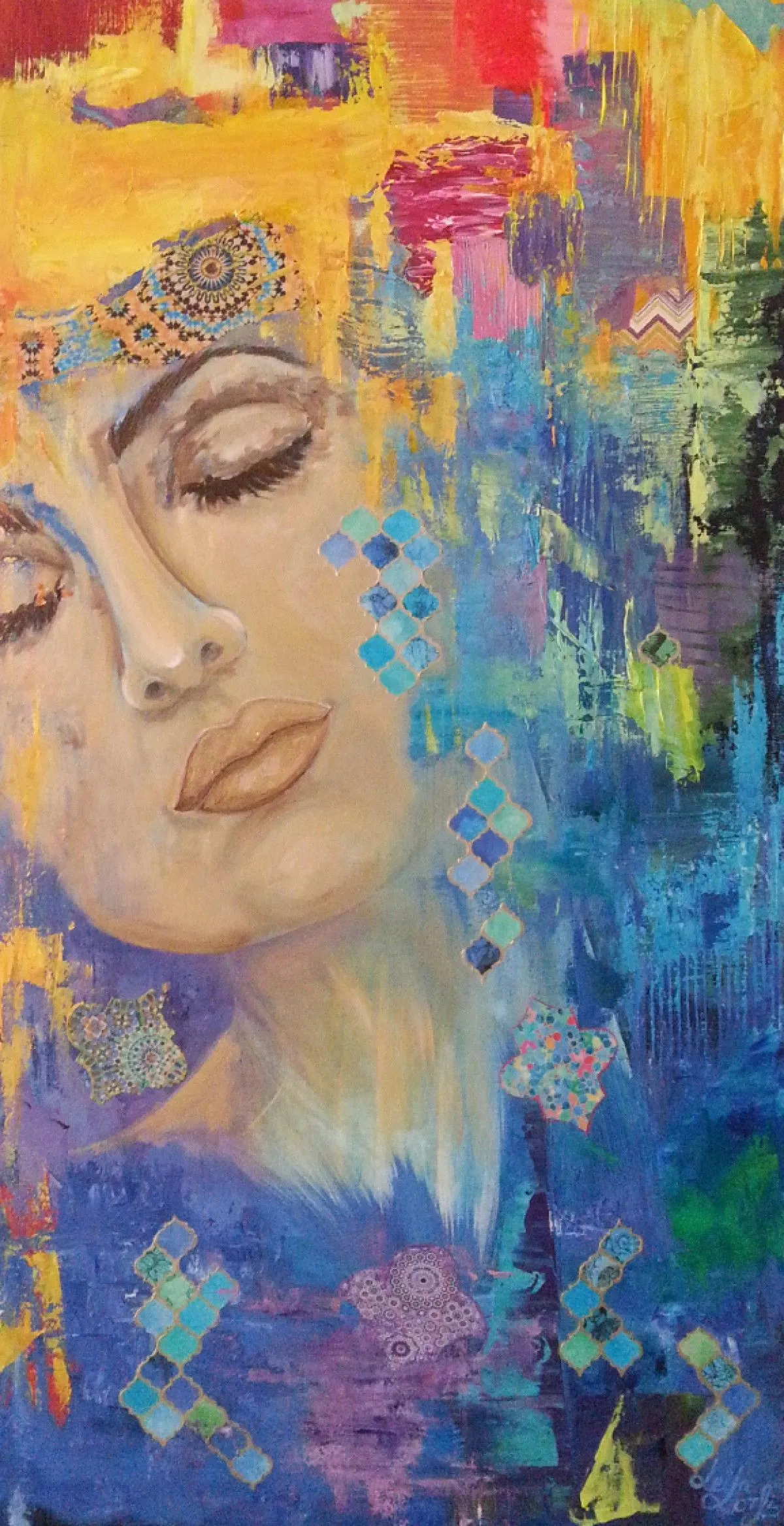 SHAMS AL ACHIYA, œuvre de LEÏLA LOTFI