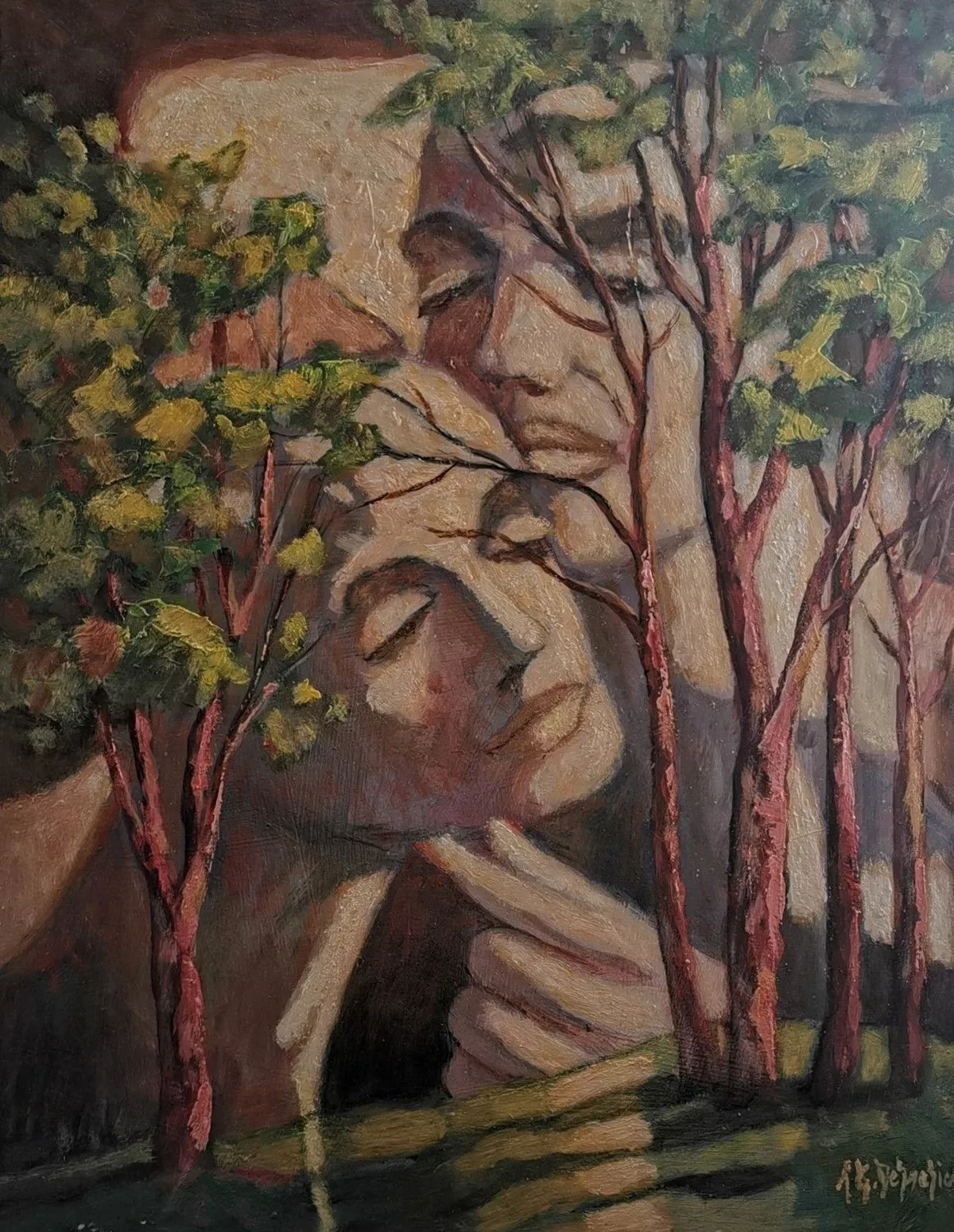Souffle à l'oreille, œuvre de Jean-Guy Desrosiers