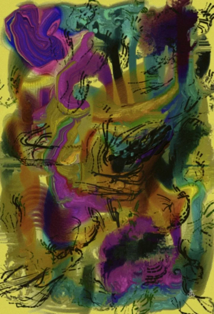 Bewitched Forest - Limited Edition of #1, artwork by Diana Coatu