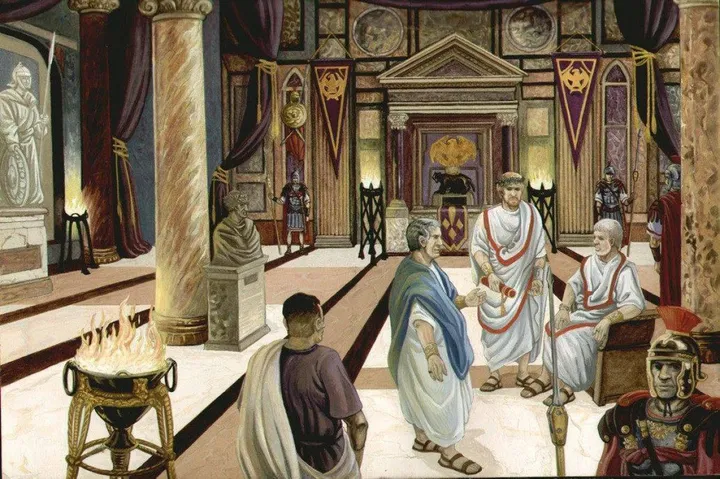 Romans, œuvre de Vladimir Vesovic